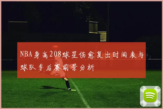 NBA身高208球星伤愈复出时间表与球队季后赛前景分析